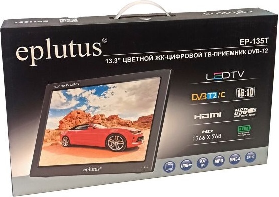 Портативный TV (Телевизор) Eplutus EP-135T фото-3