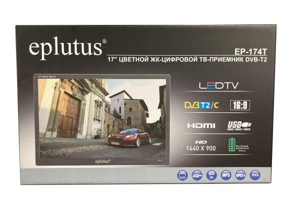 Портативный TV (Телевизор) Eplutus EP-174T фото-3