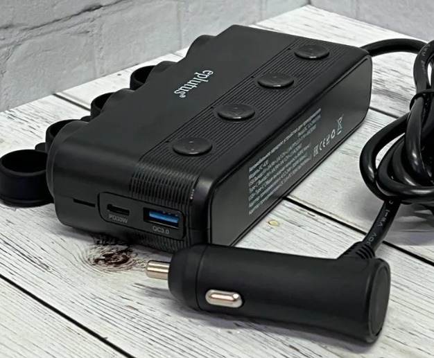 Автомобильный разветвитель прикуривателя Eplutus FC-420 - фото2