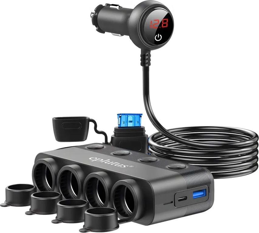 Автомобильный разветвитель прикуривателя Eplutus FC-421 Автомобильный разветвитель прикуривателя Eplutus FC-421