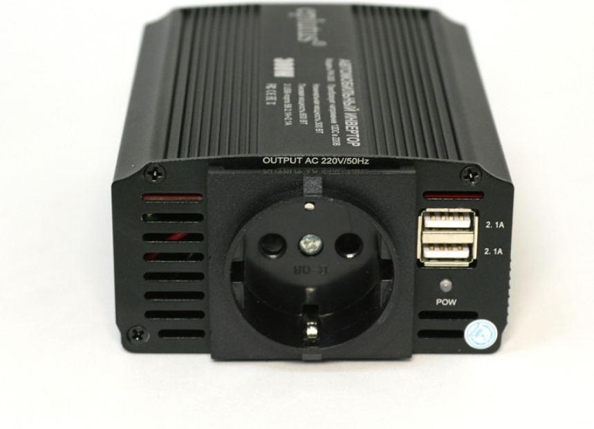 Автомобильный инвертор DC 12V в AC 220V с USB портом Eplutus PW-500 фото-3