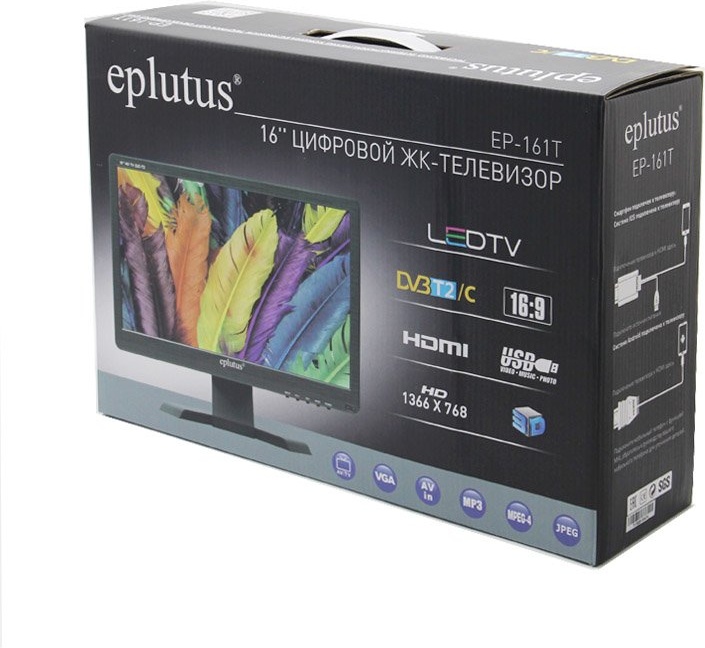 Цифровой LED телевизор Eplutus EP-161T фото-3