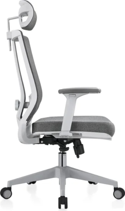 Кресло компьютерное EVOLUTION ERGO BLISS (серый) фото-3