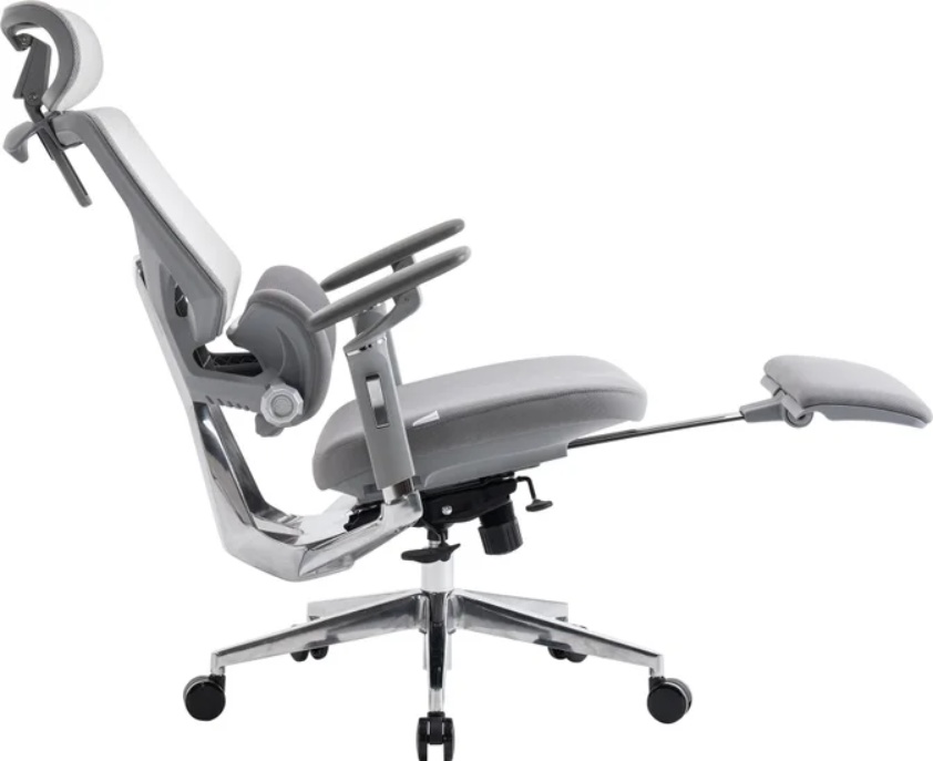 Кресло компьютерное EVOLUTION LumbarPro Elite (серый) фото-3