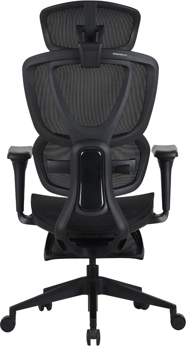 Кресло компьютерное EVOLUTION LX 1 (черный) - фото2