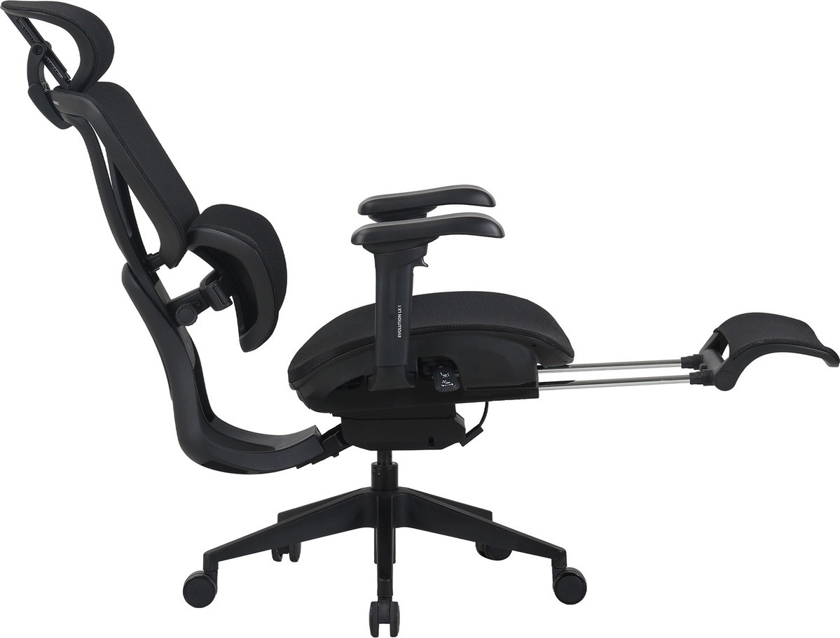 Кресло компьютерное EVOLUTION LX 1 (черный) фото-3