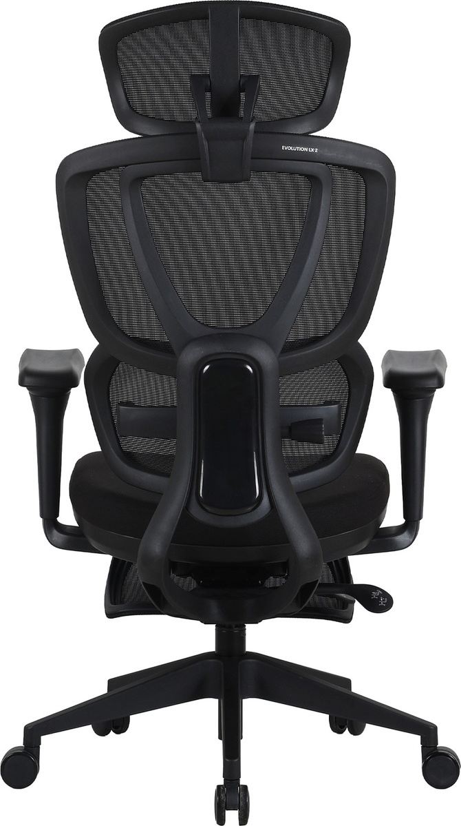 Кресло компьютерное EVOLUTION LX 2 Fabric (черный) - фото2