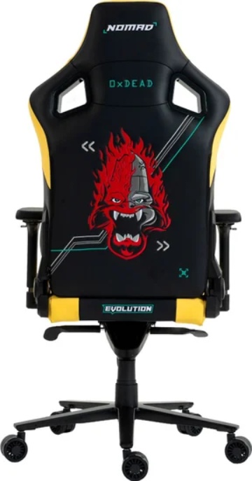 Кресло геймерcкое EVOLUTION NOMAD PRO Cyberpunk Bloodhound - фото2
