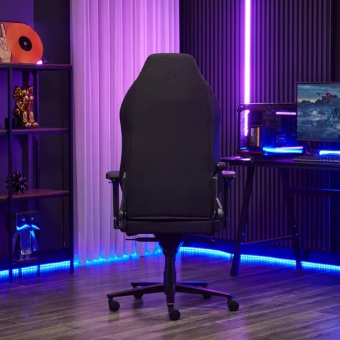 Кресло геймерcкое EVOLUTION TITAN FABRIC (черный) - фото2