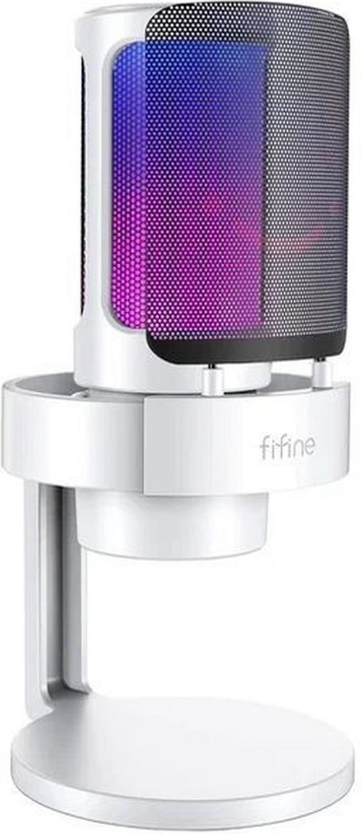 Микрофон Fifine A8W (белый) - фото1 Микрофон Fifine A8W (белый) - фото1