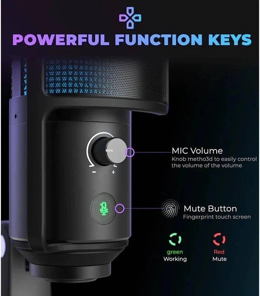 Микрофон Fifine T669 PRO3 (черный) фото-3 Микрофон Fifine T669 PRO3 (черный) фото-3