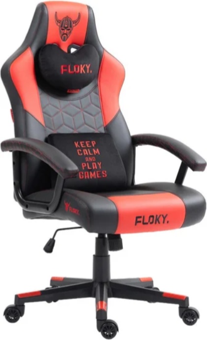 Кресло геймерcкое FLOKY Huginn (красный) - фото1