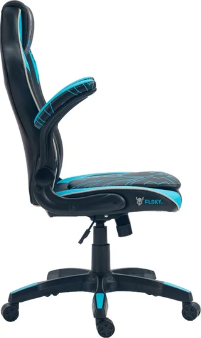 Кресло геймерcкое FLOKY NEXUS (голубой черный) фото-3