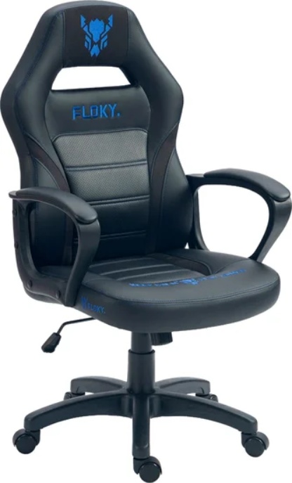 Кресло геймерское FLOKY VIBE Suede (черный) - фото1