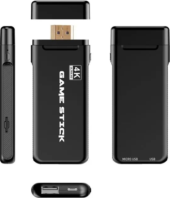 Игровая приставка Game Stick Lite 4К 3D ULTRA HD 2.4G - фото2