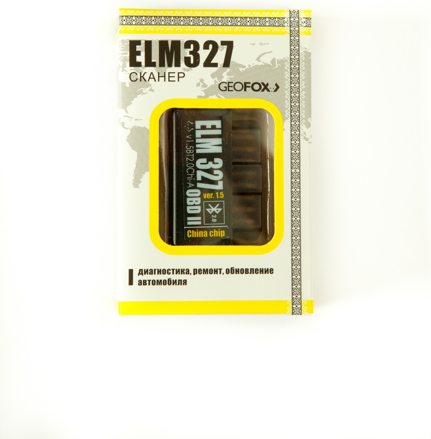 Автосканер ELM327  GEOFOX v1.5BT2.0Chi-A фото-3