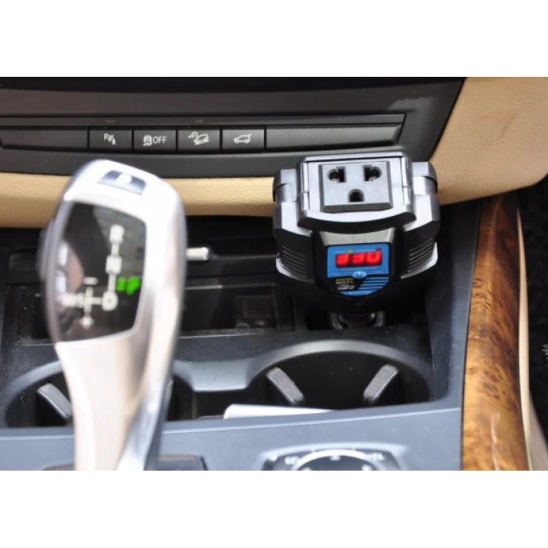 Автомобильный инвертор Geofox MD 150W - фото2 Автомобильный инвертор Geofox MD 150W - фото2