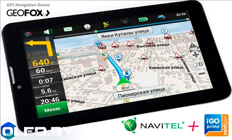 GPS-навигатор GeoFox MID743GPS IPS ver.3   (Android 6+32Gb) 