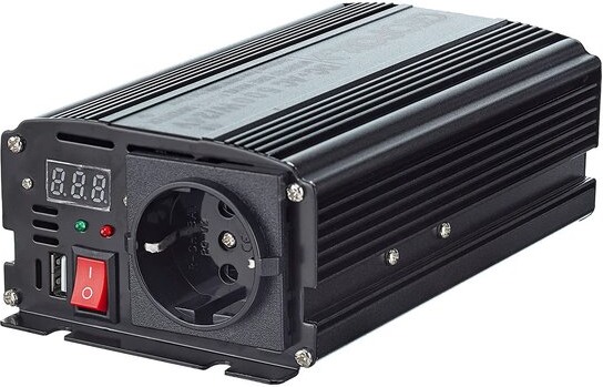Автомобильный инвертор Geofox MD 500W 24V (для грузовых машин) - фото1 Автомобильный инвертор Geofox MD 500W 24V (для грузовых машин) - фото1