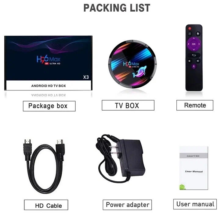 Смарт приставка H96 Max X4 4ГБ/32ГБ Android TV v.11 - фото2 Смарт приставка H96 Max X4 4ГБ/32ГБ Android TV v.11 - фото2