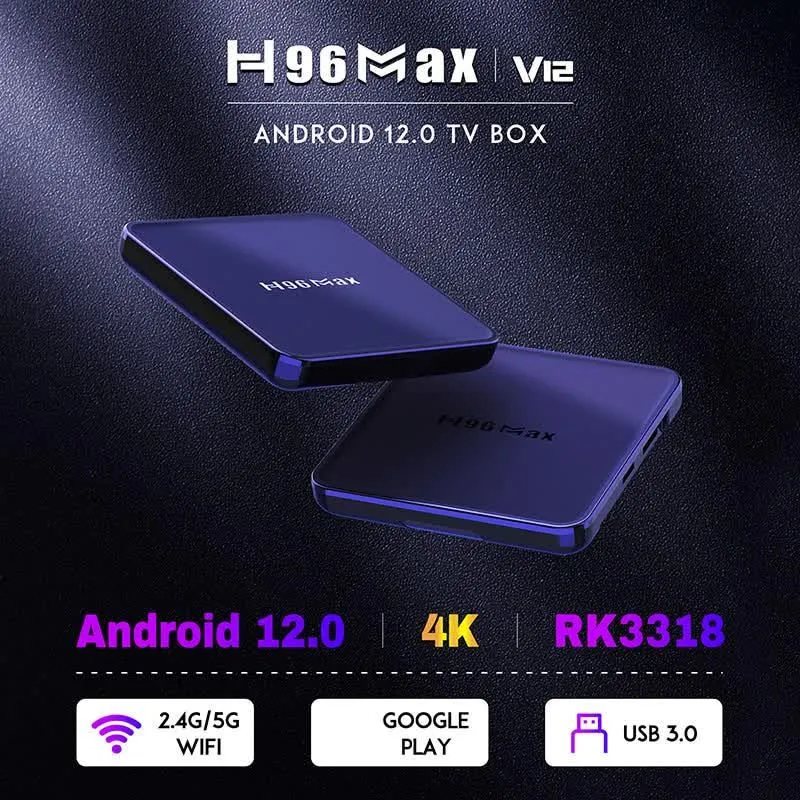 Смарт приставка H96 MAX v12 4ГБ/32ГБ - фото1 Смарт приставка H96 MAX v12 4ГБ/32ГБ - фото1