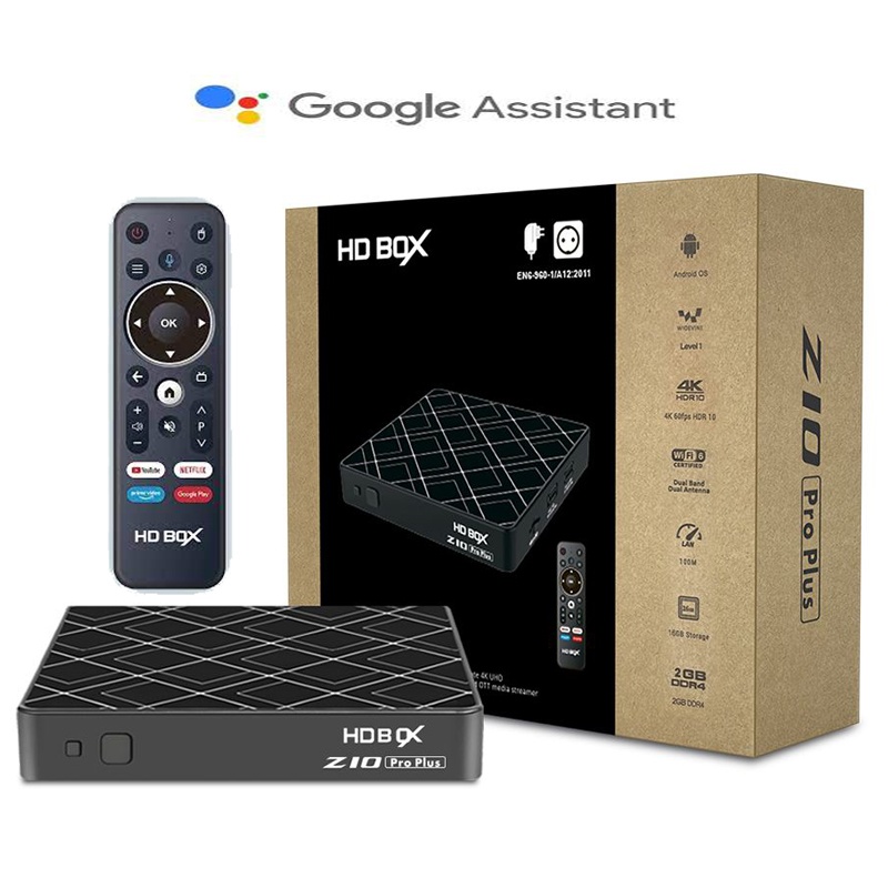 Смарт приставка HD BOX Z10 Pro 4K 2/16Гб - фото1 Смарт приставка HD BOX Z10 Pro 4K 2/16Гб - фото1