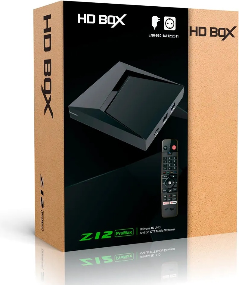 Смарт приставка HD BOX Z12Pro MAX 4K 4/32Гб - фото1 Смарт приставка HD BOX Z12Pro MAX 4K 4/32Гб - фото1