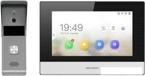 Комплект видеодомофона Hikvision DS-KIS303-P - фото1