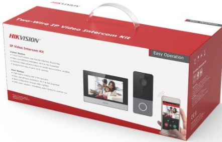 Комплект видеодомофона Hikvision DS-KIS603-P(C) - фото2