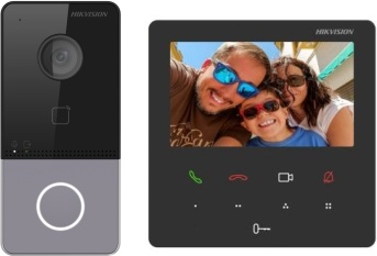 Комплект видеодомофона Hikvision DS-KIS606-P - фото2