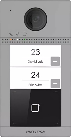 Вызывная панель Hikvision DS-KV8213-WМE1(C) - фото2
