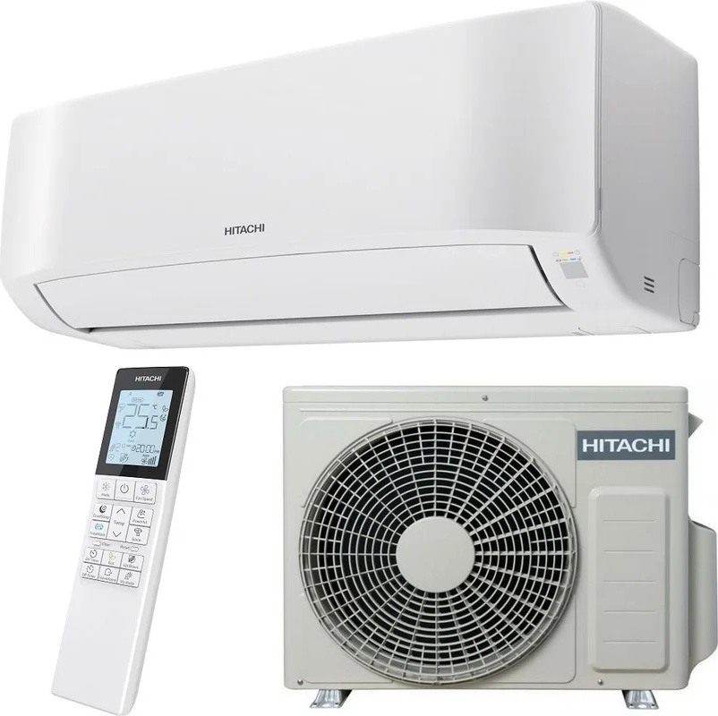Кондиционер Hitachi RAK-DJ25RHAE/RAC-DJ25WHAE фото-3