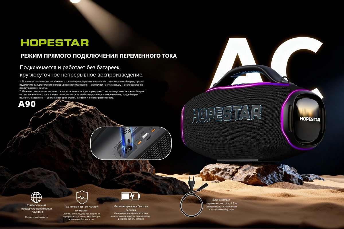 Колонка беспроводная Hopestar A90 фото-3