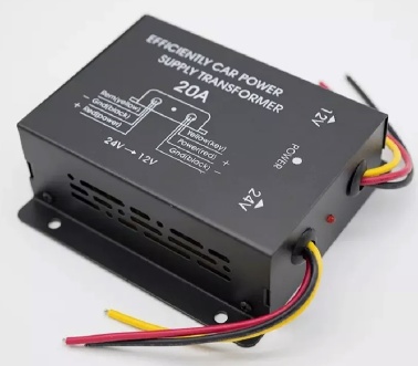 Преобразователь напряжения с 24V на 12V с мощностью 20А 240W - фото1 Преобразователь напряжения с 24V на 12V с мощностью 20А 240W - фото1