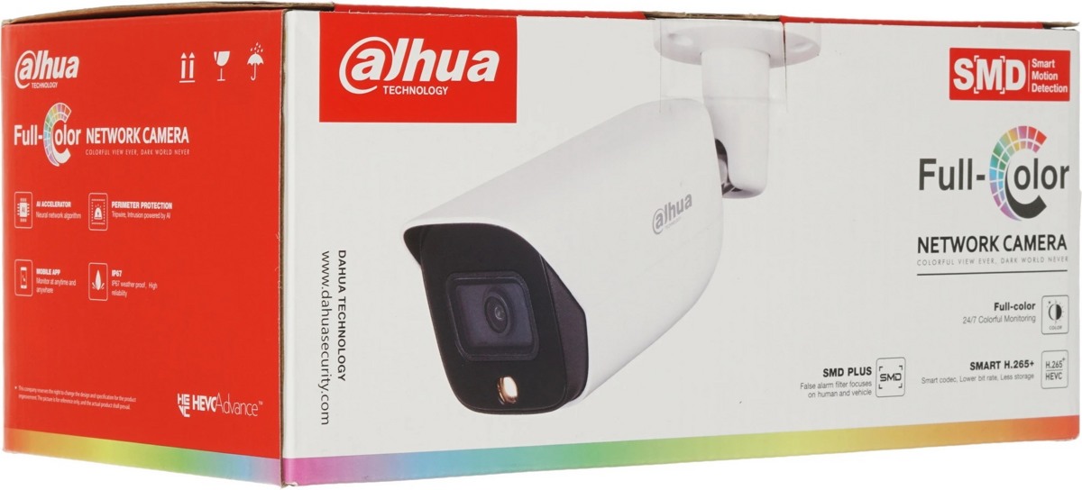 Сетевая камера IP Dahua DH-IPC-HFW3249EP-AS-LED-0280B фото-3