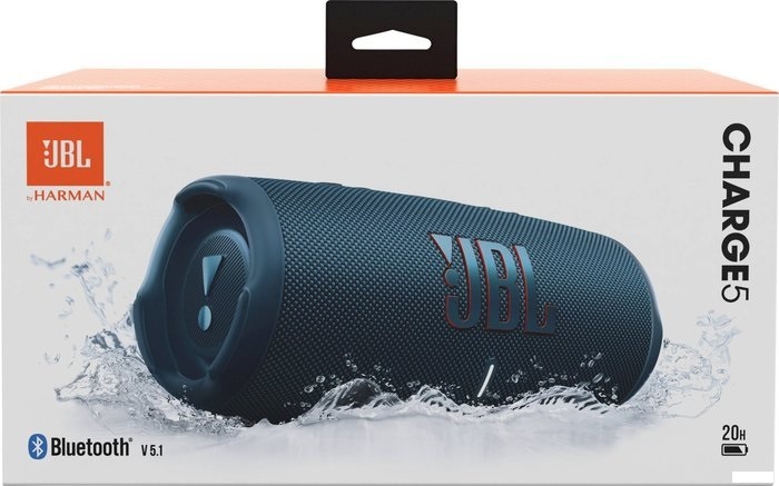 Активная акустическая система JBL Charge 5 (синий) фото-3