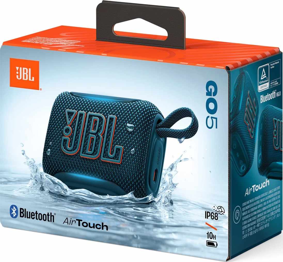 Беспроводная колонка JBL Go 5 (синий) фото-3