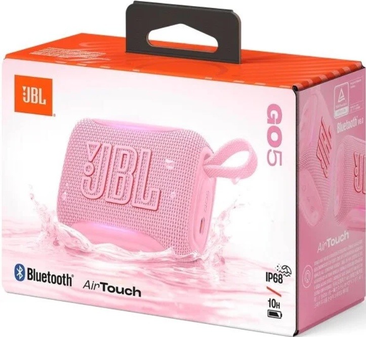 Беспроводная колонка JBL Go 5 (розовый) фото-3