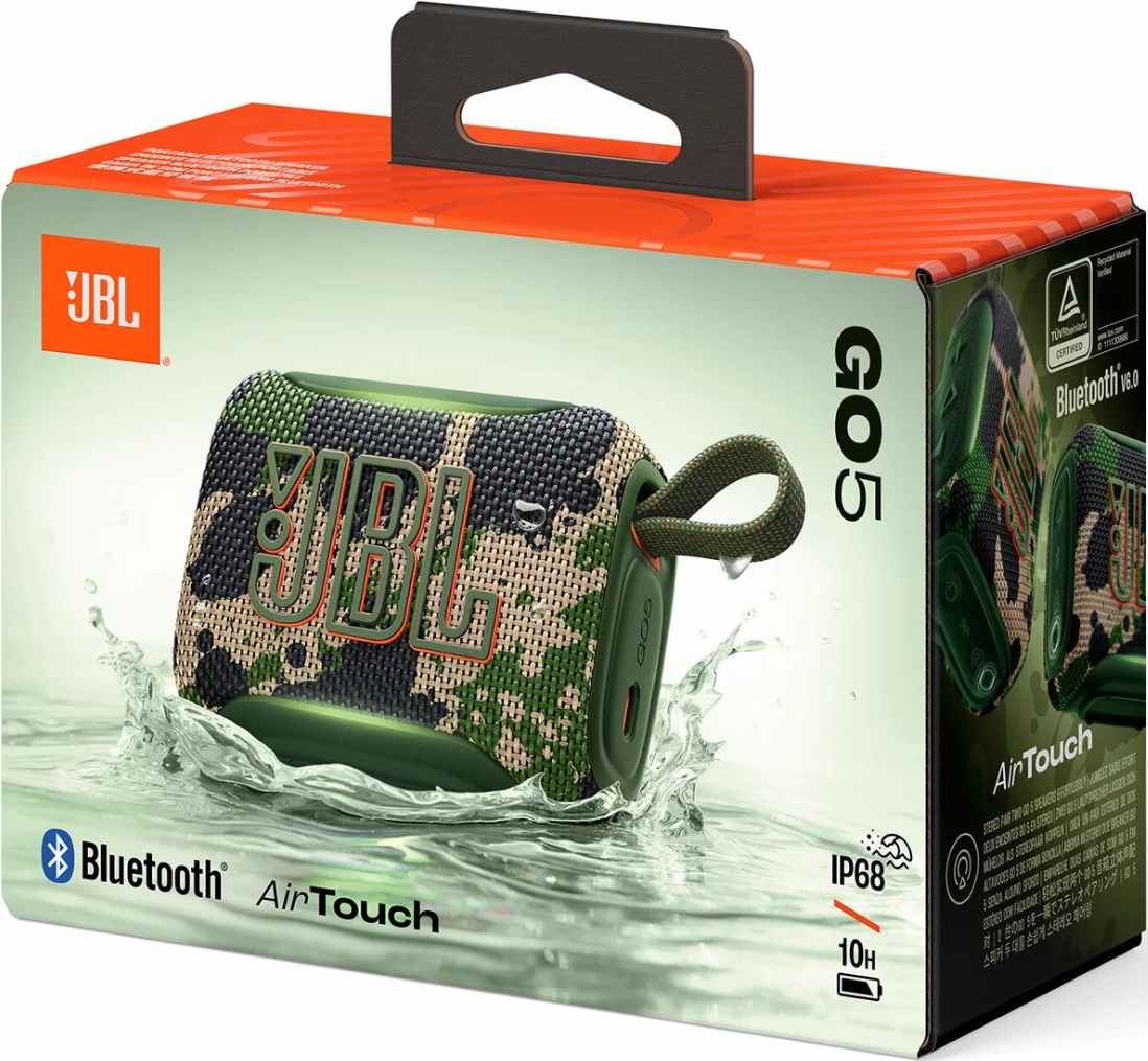 Беспроводная колонка JBL Go 5 (камуфляж) фото-3