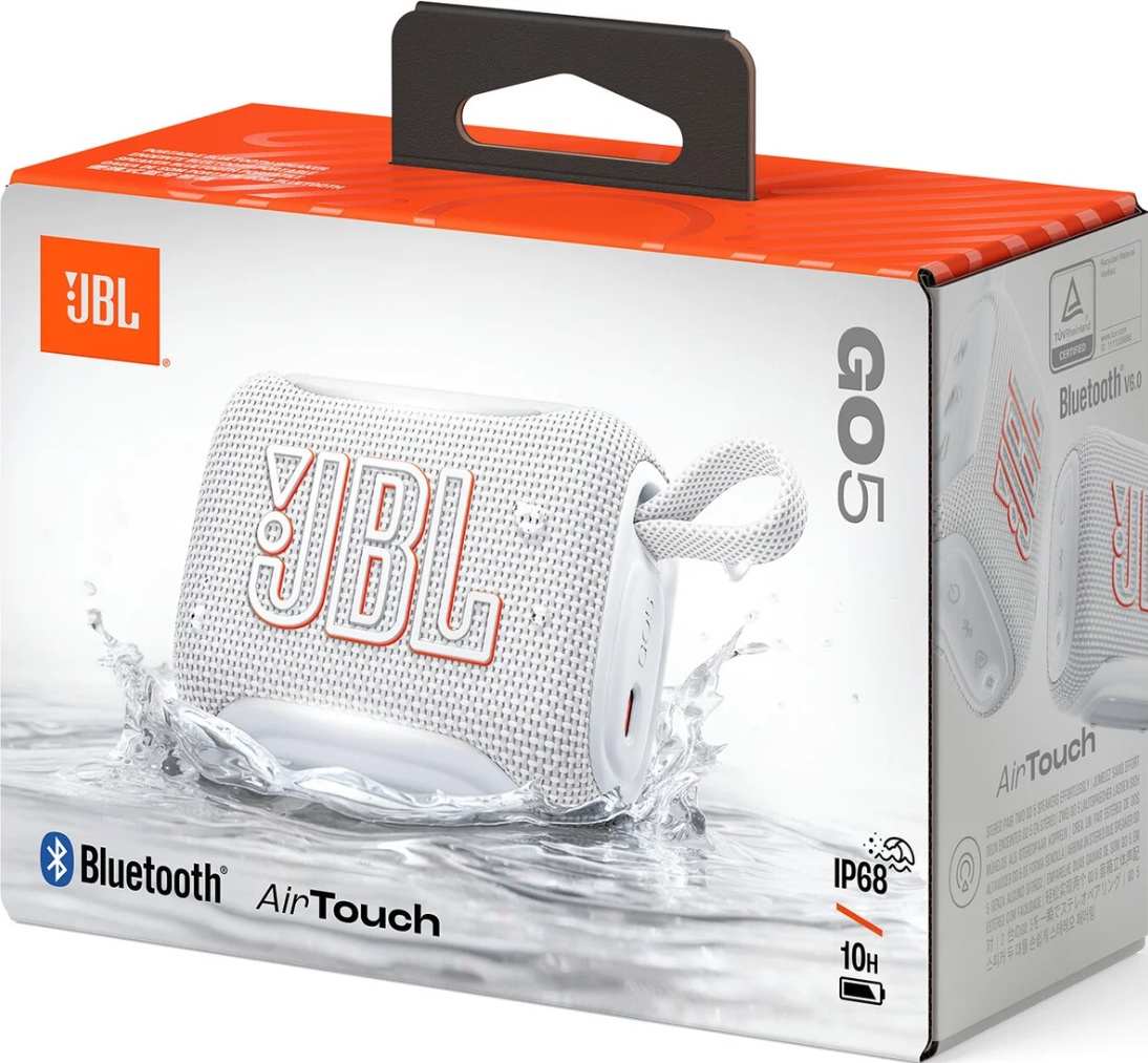 Беспроводная колонка JBL Go 5 (белый) фото-3