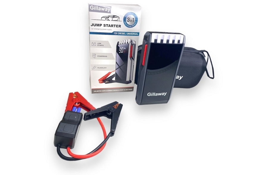 Пуско-зарядное устройство Jump Starter Gillaway 012 пусковой ток 400-800A  фото-3