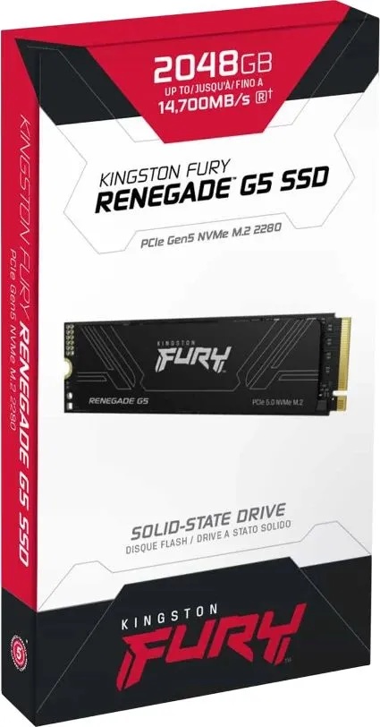 SSD диск Kingston FURY Renegade G5 (1Tb) фото-3 SSD диск Kingston FURY Renegade G5 (1Tb) фото-3