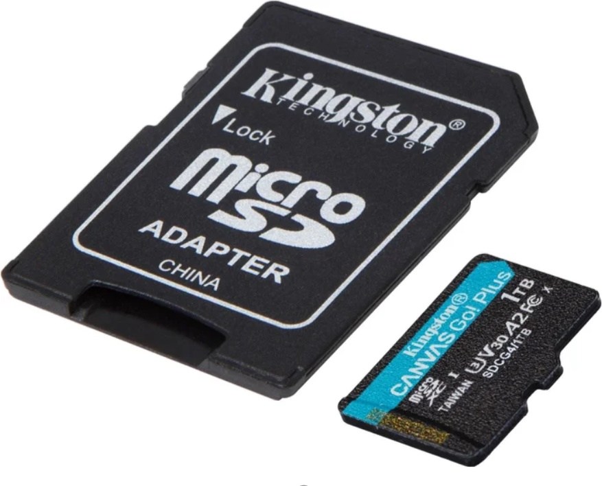 Карта памяти microSDXC Kingston Canvas Go Plus Gen4 SDCG4 (1TB) - фото2 Карта памяти microSDXC Kingston Canvas Go Plus Gen4 SDCG4 (1TB) - фото2