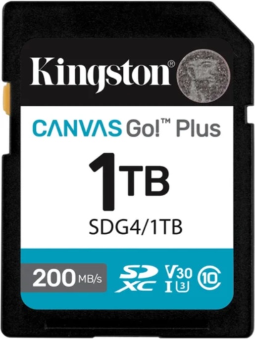 Карта памяти SDXC Kingston Canvas Go Plus Gen4 SDG4 (1TB) - фото1
