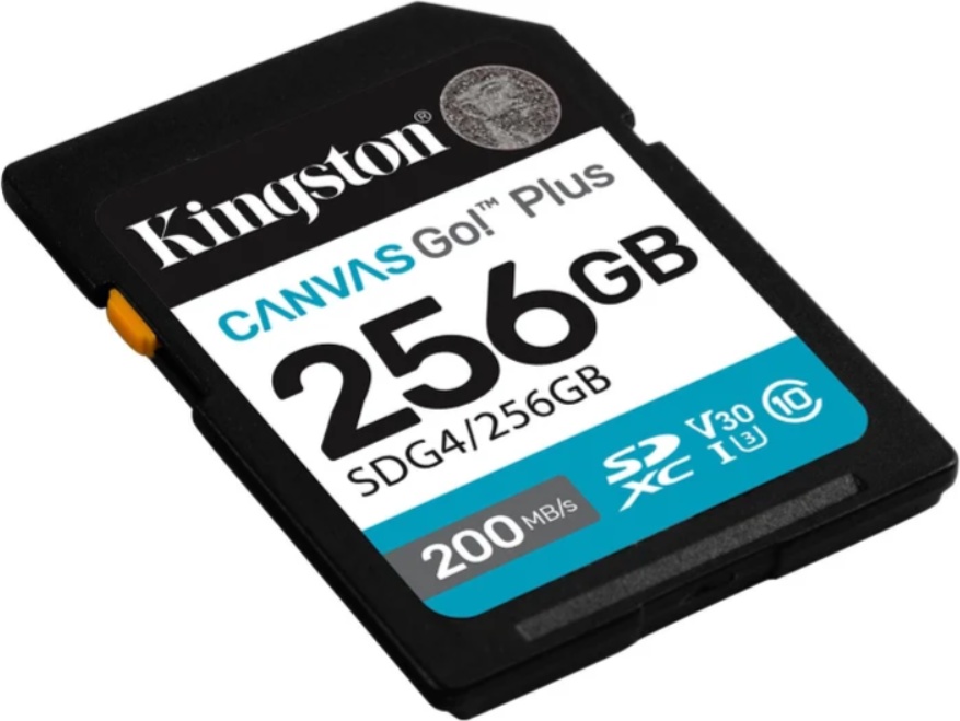 Карта памяти SDXC Kingston Canvas Go Plus Gen4 SDG4 (256Gb) - фото2