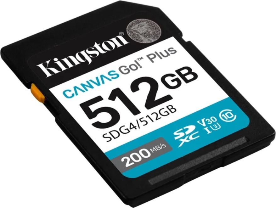 Карта памяти SDXC Kingston Canvas Go Plus Gen4 SDG4 (512Gb) - фото2