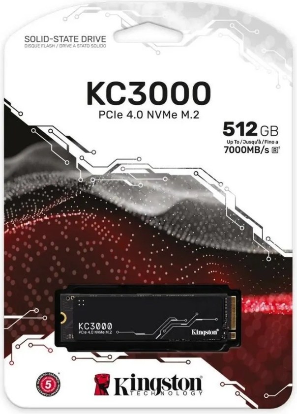 SSD диск Kingston KC3000 (512Gb) фото-3