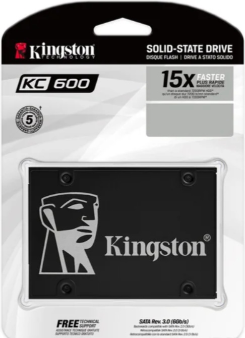 SSD диск Kingston KC600 (1Tb) фото-3