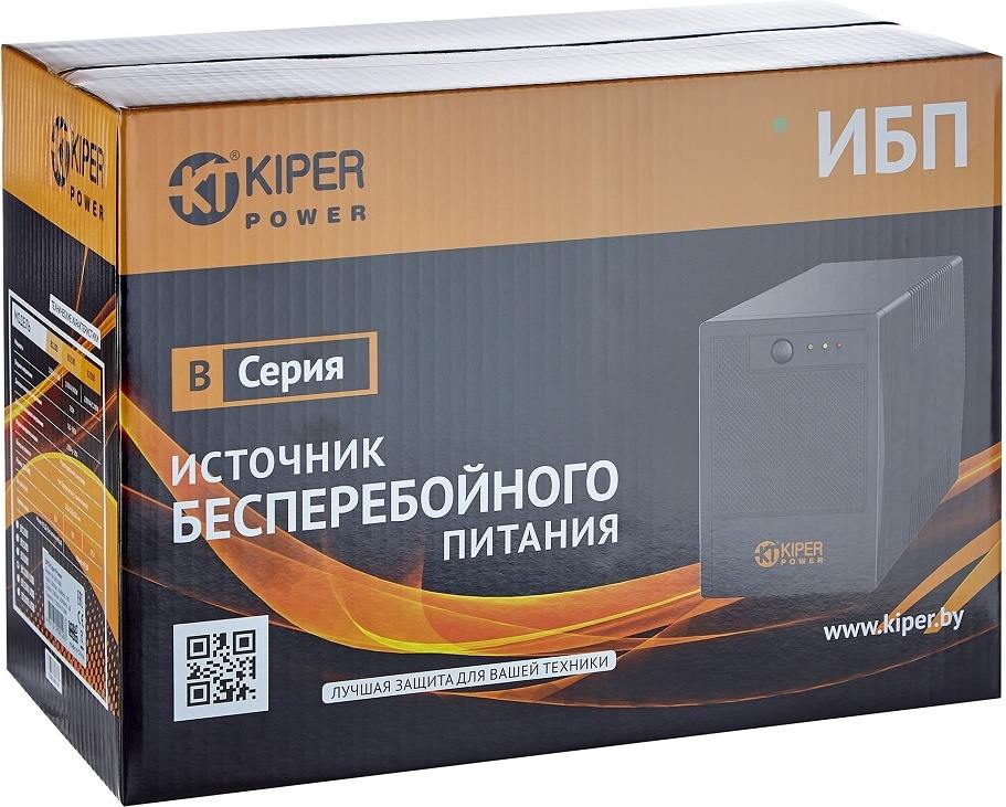ИБП Kiper Power B850 USB 850VA/480W фото-3