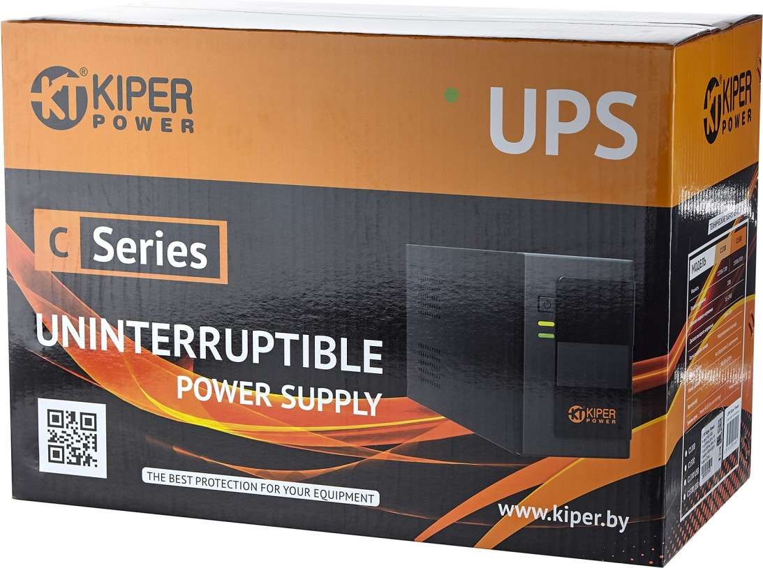 ИБП Kiper Power C1500 USB 1500VA/900W фото-3